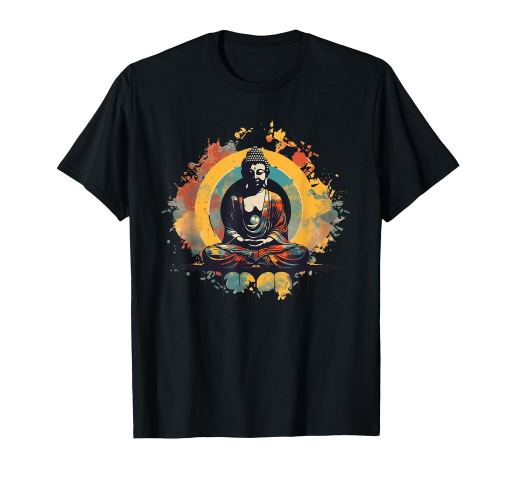 Pop Art Buddha Spiritual Mindfulness T-Shirt - Aesthetic Graphic Unisex - T-Shirt, Sweatshirt, Hoodie