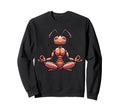 Meditation Ant Yoga Pose Sweatshirt - Aesthetic Graphic for Adults - T-Shirt, Sweatshirt, Hoodie