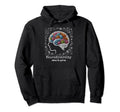 Colorful Rainbow Brain Neurodiversity Hoodie - Novelty Apparel Men Women - T-Shirt, Sweatshirt, Hoodie