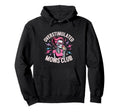 Overstimulated Moms Club Skeleton Funny Hoodie - Fun Novelty Design Unisex - T-Shirt, Sweatshirt, Hoodie