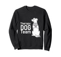 Therapy Dog Team Animal Support Sweatshirt - Unique Graphic for Adults - T-Shirt, Sweatshirt, Hoodie