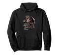 Wise Dragon Reading Books Fantasy Lovers Hoodie - Unique Graphic for Adults - T-Shirt, Sweatshirt, Hoodie
