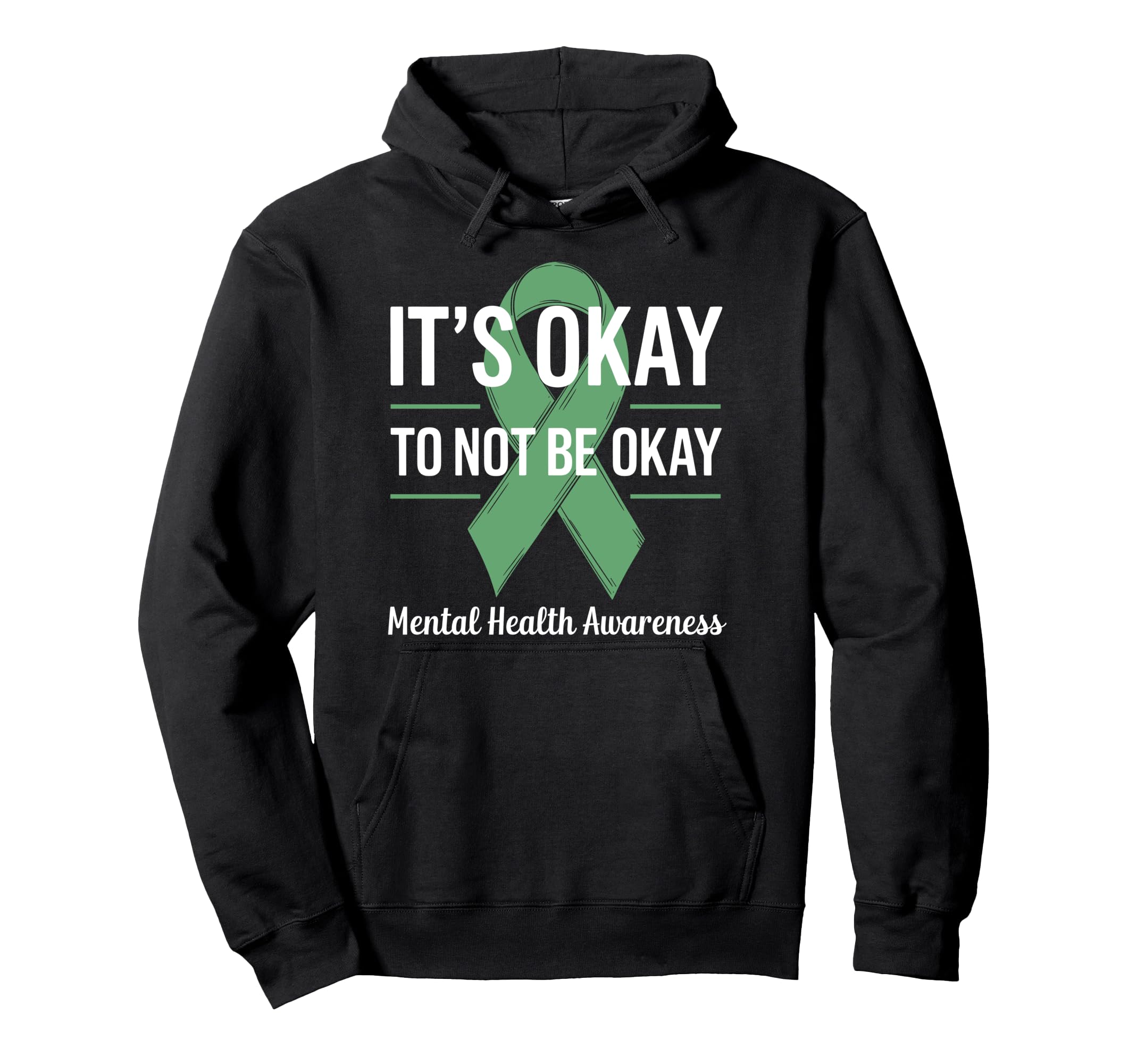 Its Okay To Not Be Okay Mental Hoodie - Aesthetic Graphic for Adults - T-Shirt, Sweatshirt, Hoodie