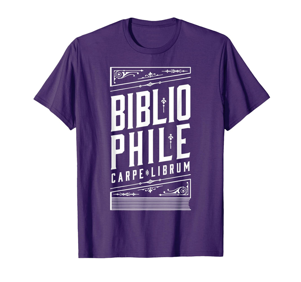 Bibliophile Carpe Librum Librarian Book T-Shirt - Custom Art Print Unisex - T-Shirt, Sweatshirt, Hoodie