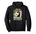 Anxiety Mental Health Opossum Call Me Hoodie - Streetwear Style Unisex - T-Shirt, Sweatshirt, Hoodie
