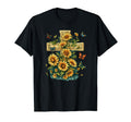 Cross Sunflowers Butterflies T-Shirt - Aesthetic Graphic Men Women - T-Shirt, Sweatshirt, Hoodie