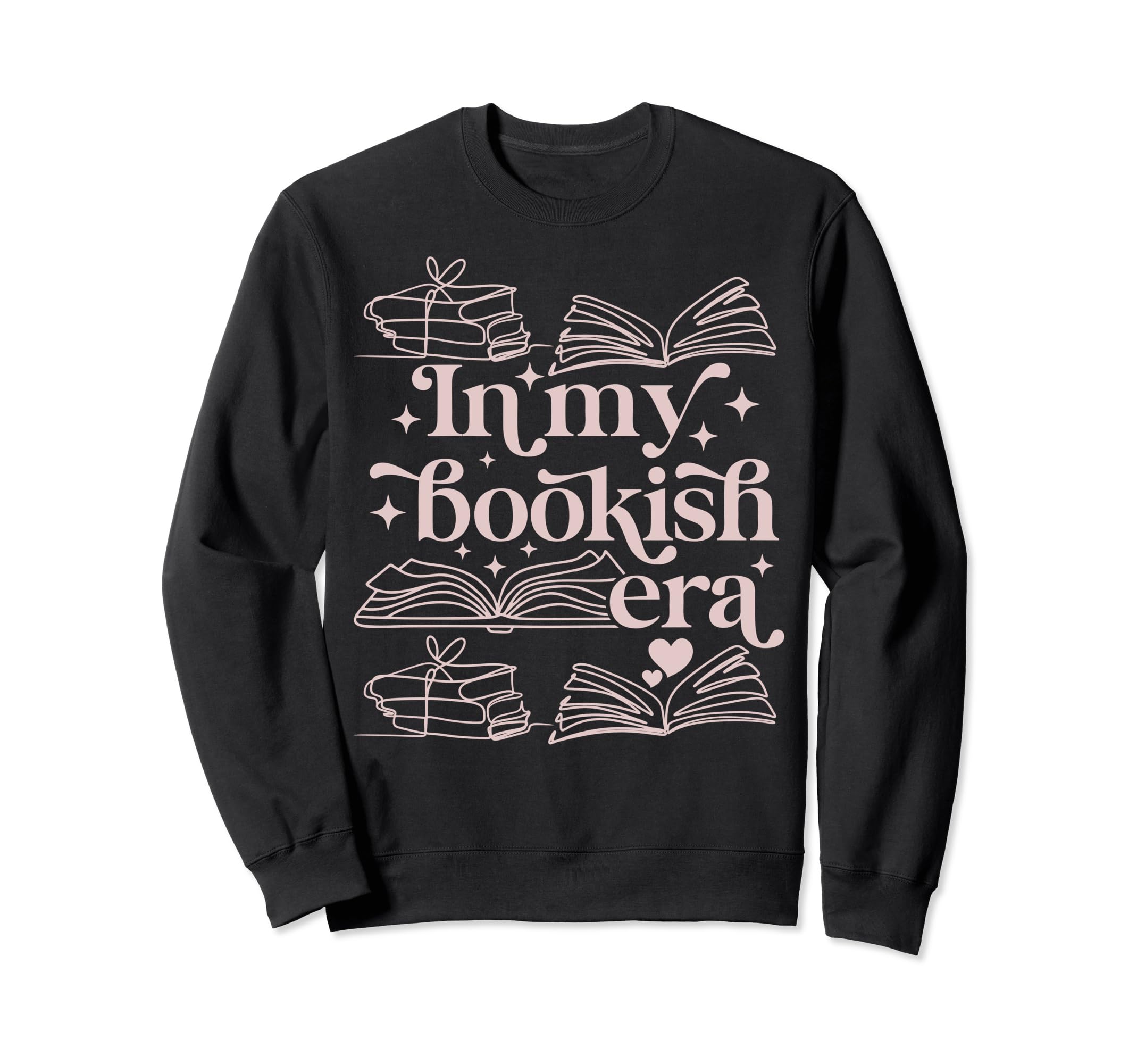 My Bookish Era Book Lover Sweatshirt - Graphic Print Unisex - T-Shirt, Sweatshirt, Hoodie