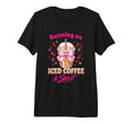Spicy Book Reader Running Iced Coffee T-Shirt - Custom Art Print Men Women - T-Shirt, Sweatshirt, Hoodie