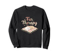Fur Therapy Cat Dog Animal Relaxation Sweatshirt - Custom Art Print Unisex - T-Shirt, Sweatshirt, Hoodie