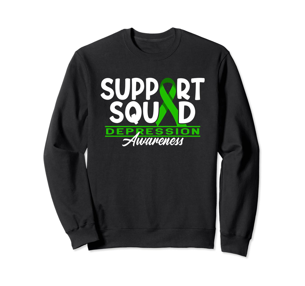 Support Awareness Squad I Mental Sweatshirt - Novelty Apparel Unisex - T-Shirt, Sweatshirt, Hoodie