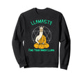 Llamaste Find Your Inner Llama Sweatshirt - Custom Art Print Unisex - T-Shirt, Sweatshirt, Hoodie