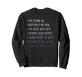 Bedtime Affirmations Adults Self Sweatshirt - Trendy Graphic Men Women - T-Shirt, Sweatshirt, Hoodie