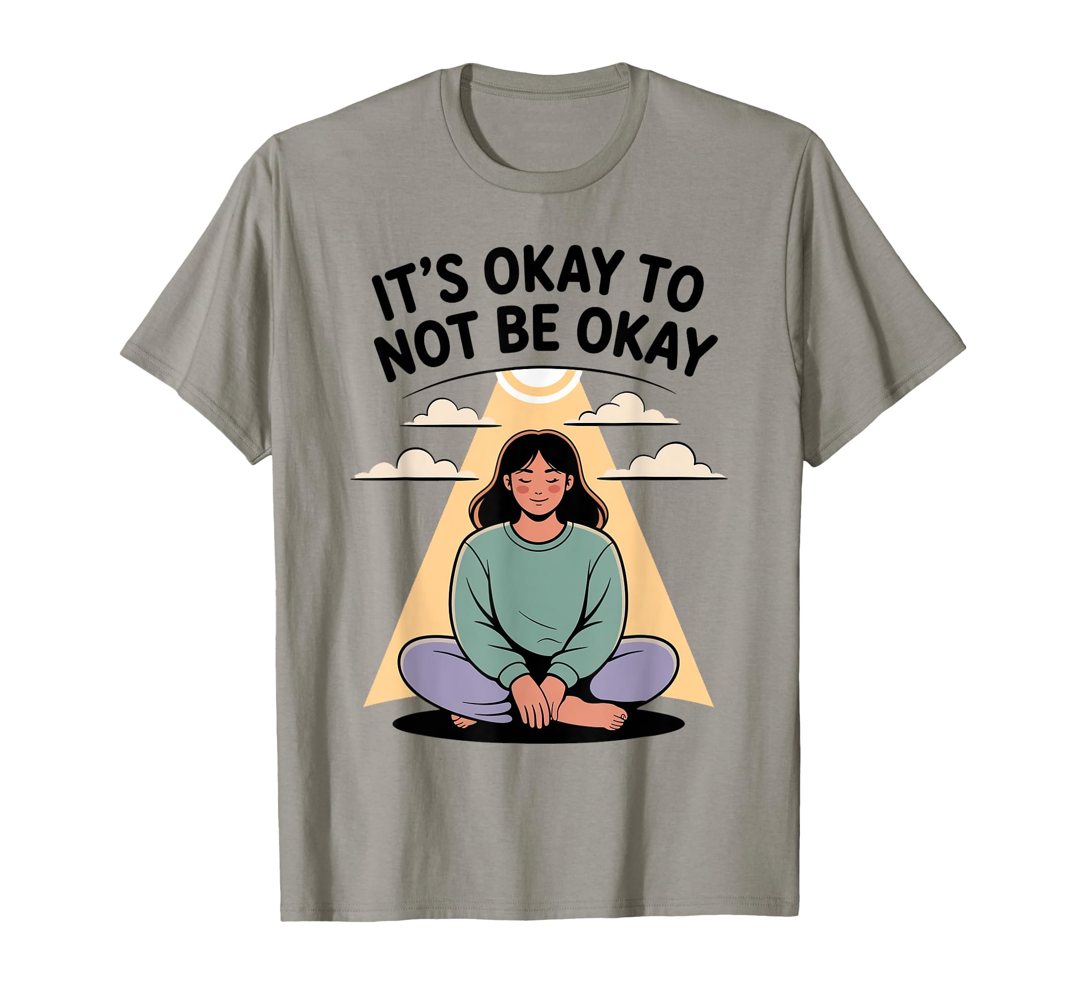Its Okay To Not Be Okay Mental Health T-Shirt - Aesthetic Graphic Unisex - T-Shirt, Sweatshirt, Hoodie