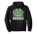 Suicide Awareness Depression Anxiety Hoodie - Minimalist Print Men Women - T-Shirt, Sweatshirt, Hoodie