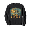 Serene And Clean 12 Steps Aa Sweatshirt - Casual Everyday Wear for Adults - T-Shirt, Sweatshirt, Hoodie