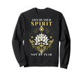 Bravery Growth Mindset Lotus Sweatshirt - Custom Art Print Men Women - T-Shirt, Sweatshirt, Hoodie