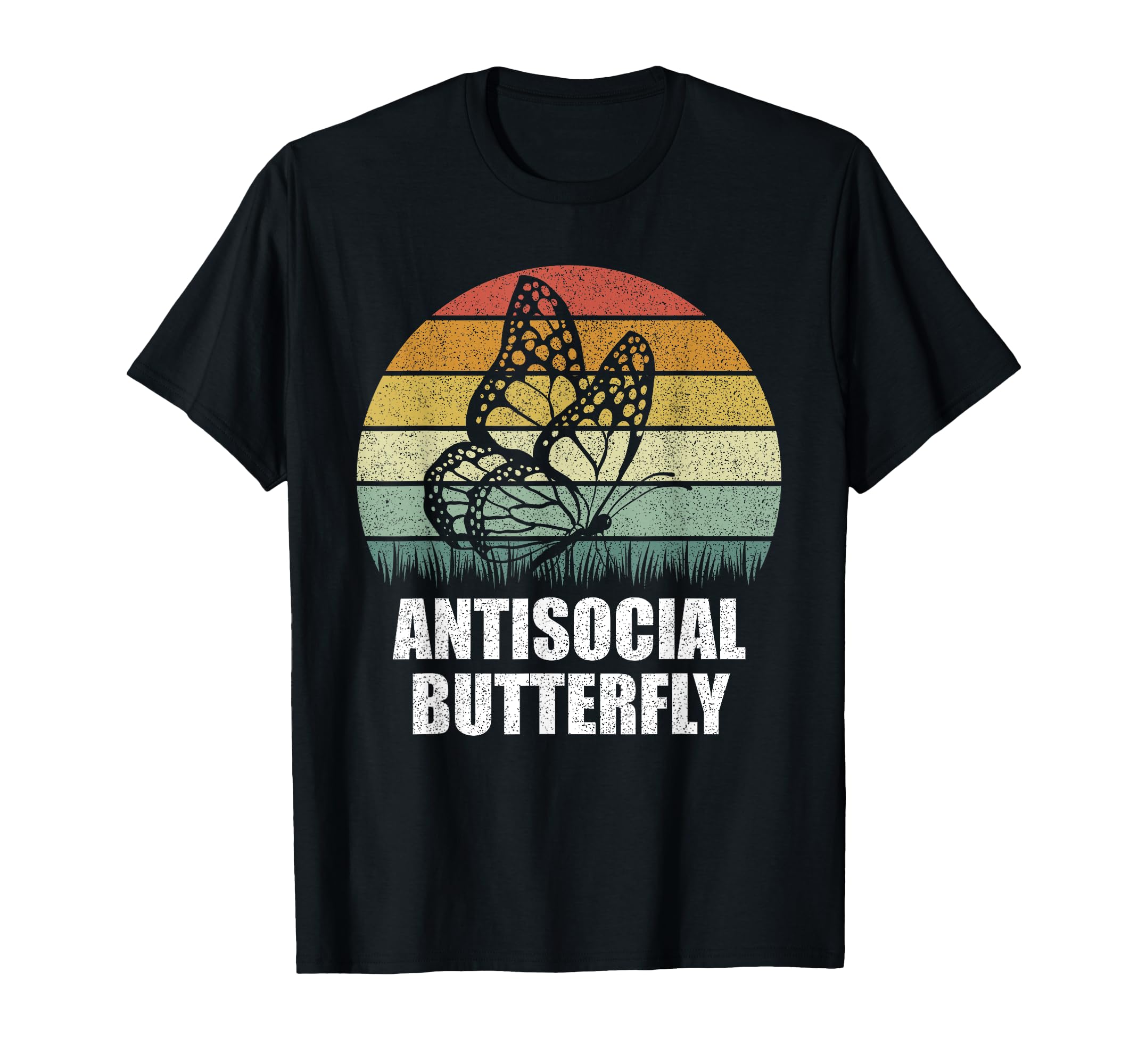 Antisocial Butterfly Funny Gifts T-Shirt - Novelty Apparel for Adults - T-Shirt, Sweatshirt, Hoodie