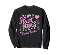 My Heart Belongs To Comic Books Sweatshirt - Fun Novelty Design Unisex - T-Shirt, Sweatshirt, Hoodie