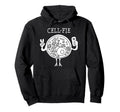 Cell Fie Biology Nerd Student Teacher Hoodie - Minimalist Print Men Women - T-Shirt, Sweatshirt, Hoodie