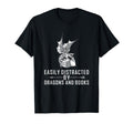 Funny Dragon Lover Gift Easily T-Shirt - Aesthetic Graphic for Adults - T-Shirt, Sweatshirt, Hoodie