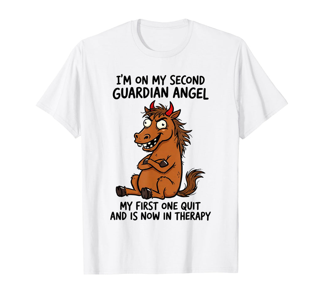 Im My Second Guardian Angel My First T-Shirt - Streetwear Style for Adults - T-Shirt, Sweatshirt, Hoodie