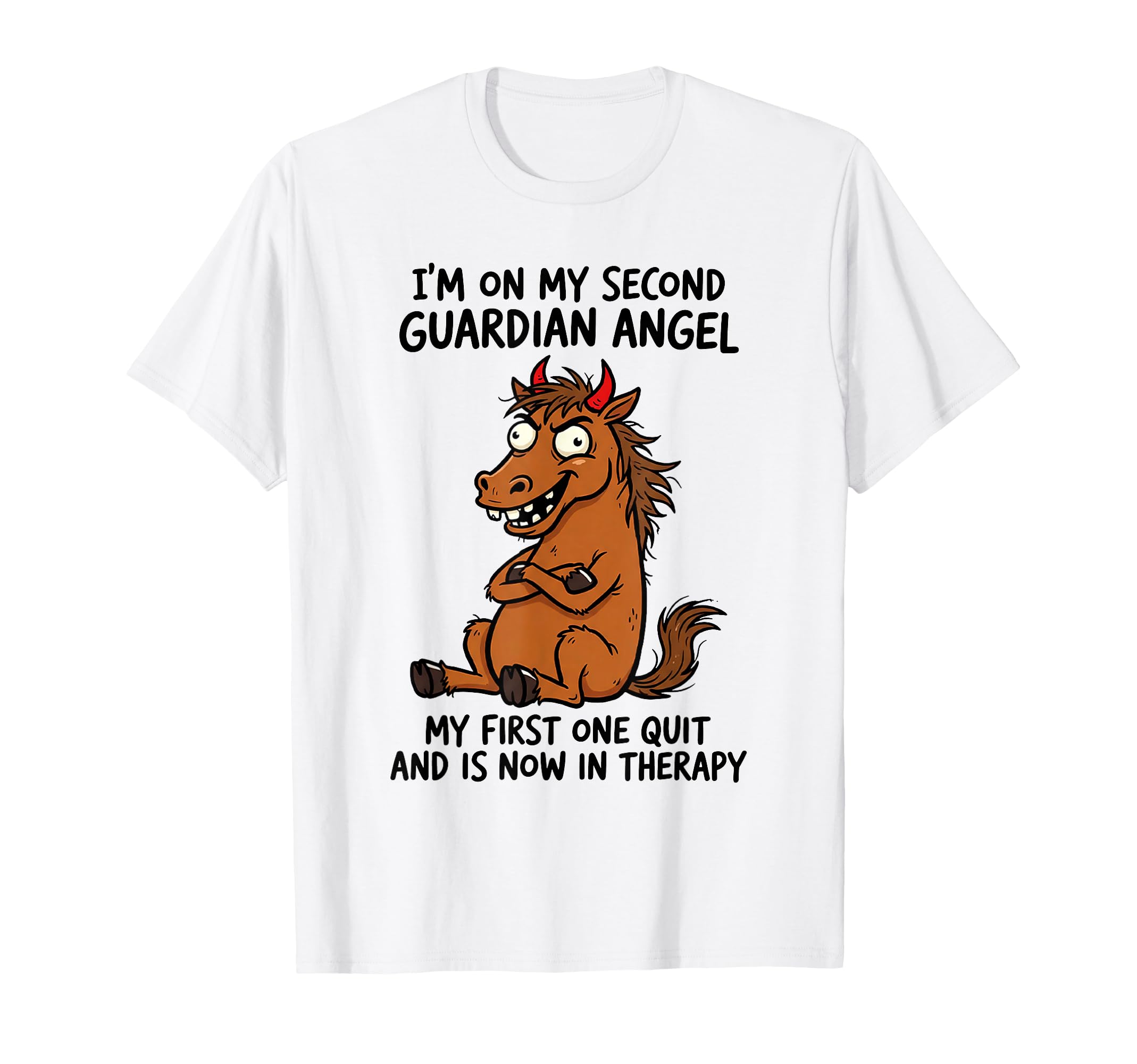 Im My Second Guardian Angel My First T-Shirt - Streetwear Style for Adults - T-Shirt, Sweatshirt, Hoodie