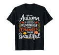 Funny Autumn Is Gentle Reminder T-Shirt - Aesthetic Graphic for Adults - T-Shirt, Sweatshirt, Hoodie