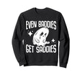 Bad Sad Baddie Mental Health Self Care Hoodie - Minimalist Print for Adults - T-Shirt, Sweatshirt, Hoodie