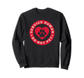 Service Human Do Not Pet Funny Sweatshirt - Aesthetic Graphic Men Women - T-Shirt, Sweatshirt, Hoodie