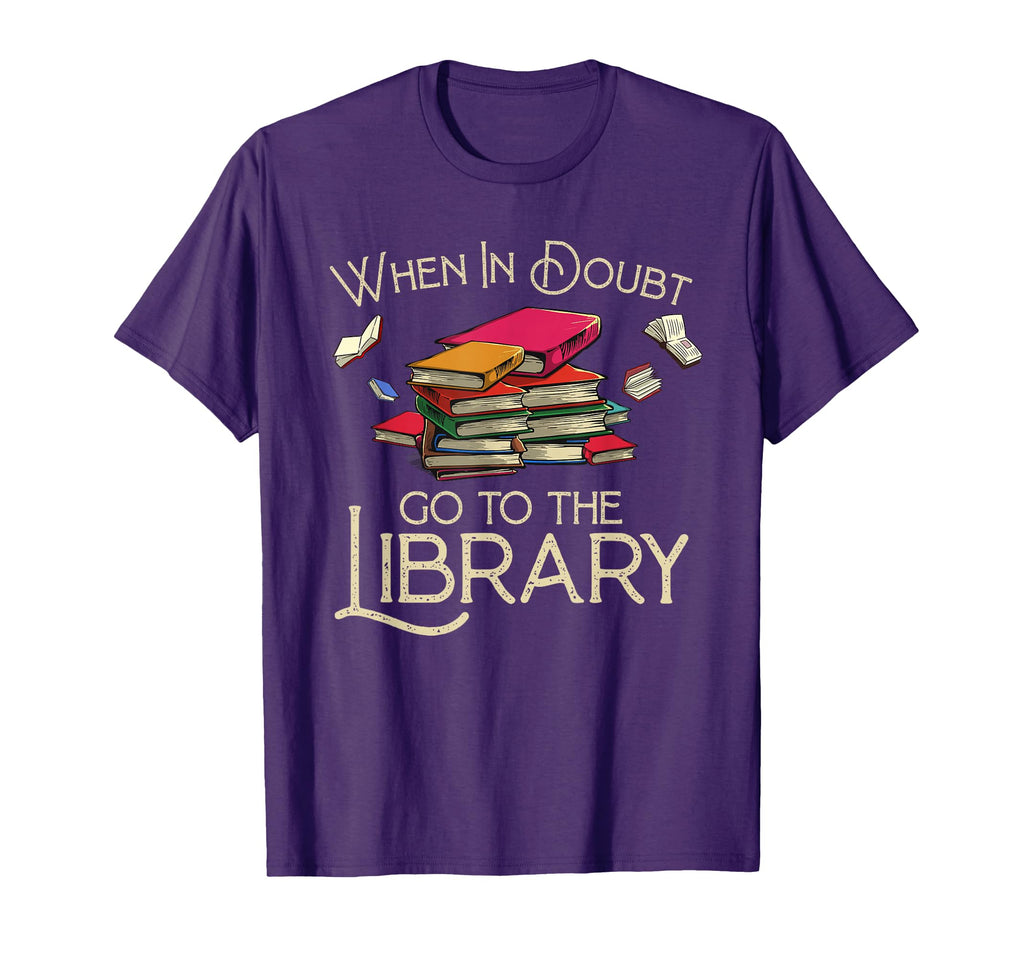 Funny Library Book Reader Reading Librarian T-Shirt - Graphic Print Unisex - T-Shirt, Sweatshirt, Hoodie
