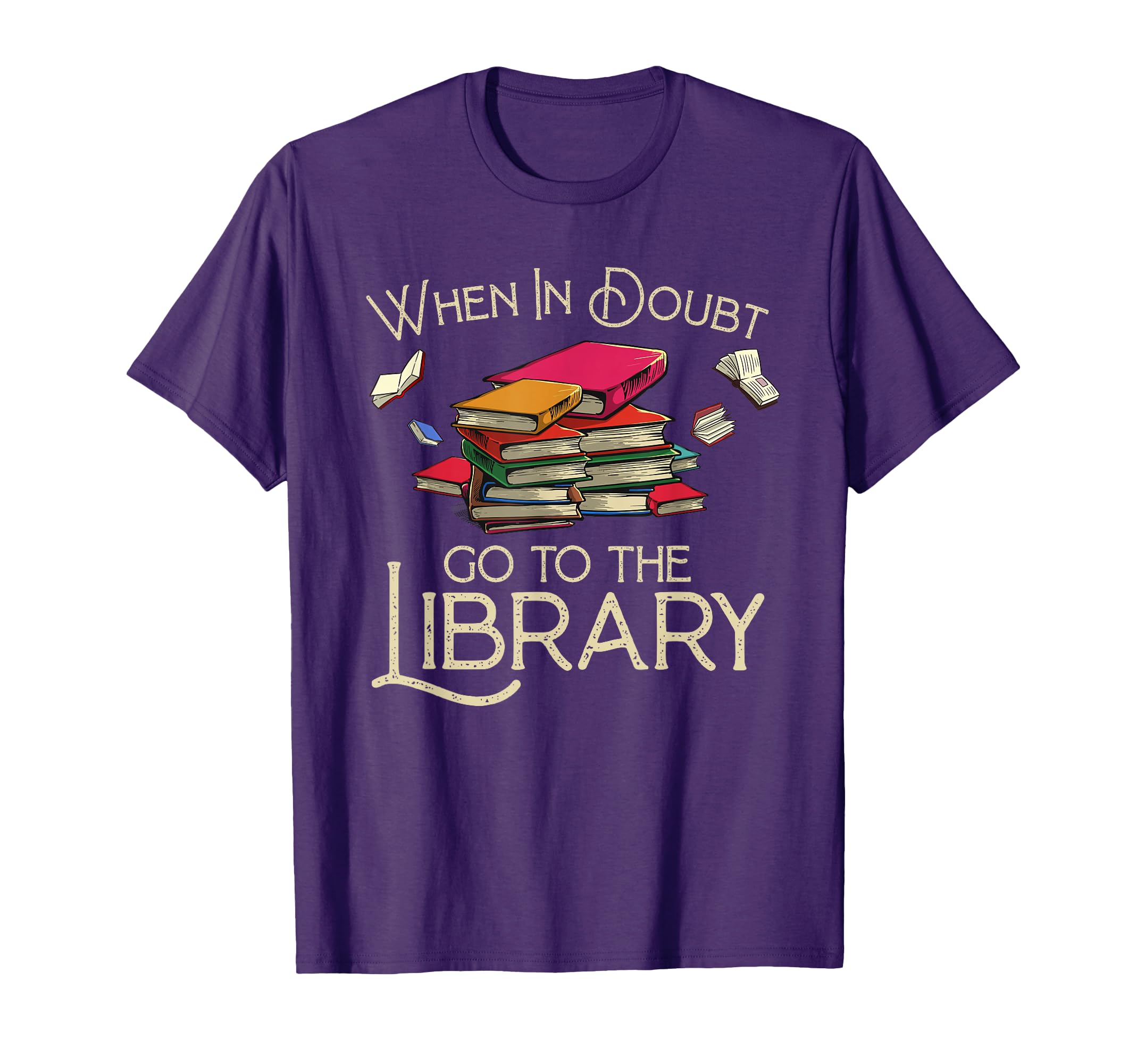 Funny Library Book Reader Reading Librarian T-Shirt - Graphic Print Unisex - T-Shirt, Sweatshirt, Hoodie