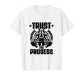 Trust Process Rhinoceros Workout Gym T-Shirt - Aesthetic Graphic Unisex - T-Shirt, Sweatshirt, Hoodie