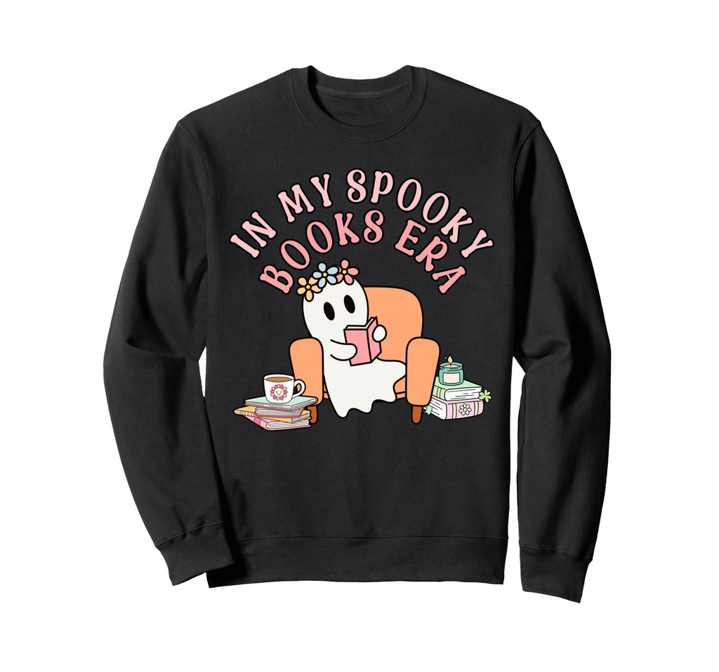 My Spooky Book Era Book Lover Sweatshirt - Custom Art Print Men Women - T-Shirt, Sweatshirt, Hoodie