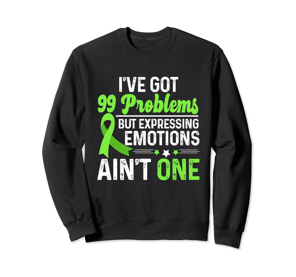 Mental Health Awareness Month Anxiety Sweatshirt - Custom Art Print Unisex - T-Shirt, Sweatshirt, Hoodie