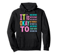Positive Affirmations Health Awareness Hoodie - Trendy Graphic Unisex - T-Shirt, Sweatshirt, Hoodie