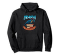 Booknerd Easily Distracted Dragons And Books Hoodie - Graphic Print Unisex - T-Shirt, Sweatshirt, Hoodie