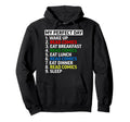 My Day Comic Books Funny Nerd Geek Comics Hoodie - Unique Graphic Unisex - T-Shirt, Sweatshirt, Hoodie
