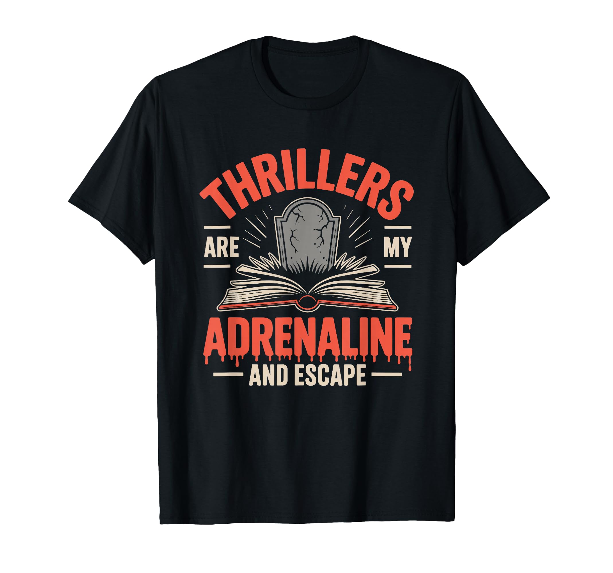 Reading Psychological Thriller Book Nerd T-Shirt - Streetwear Style Unisex - T-Shirt, Sweatshirt, Hoodie