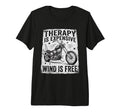 Motorcycle Therapy Is Expensive Wind T-Shirt - Novelty Apparel for Adults - T-Shirt, Sweatshirt, Hoodie