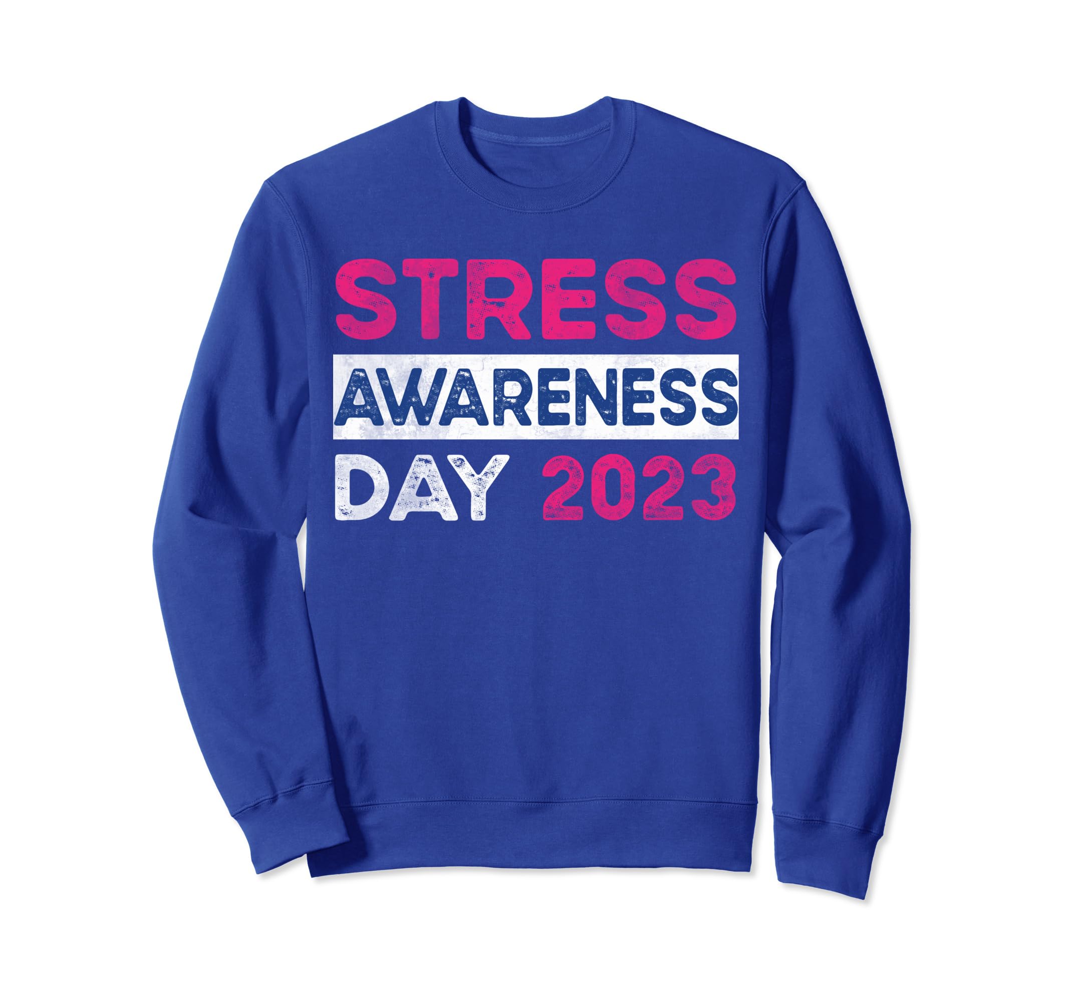 Stress And Anxiety November Stress Sweatshirt - Minimalist Print Men Women - T-Shirt, Sweatshirt, Hoodie