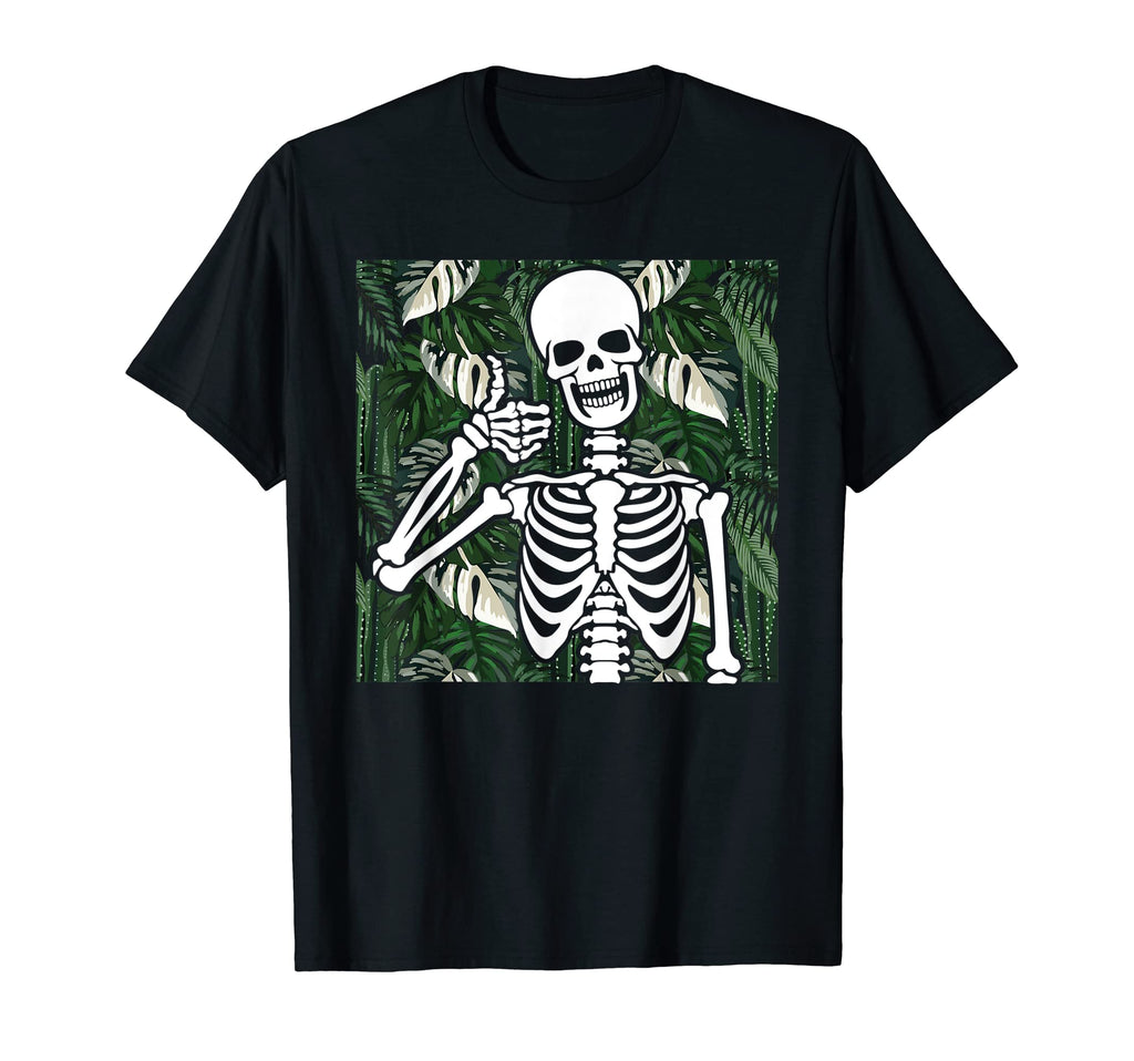Skeleton Gardener Halloween Plant Lover T-Shirt - Unique Graphic for Adults - T-Shirt, Sweatshirt, Hoodie