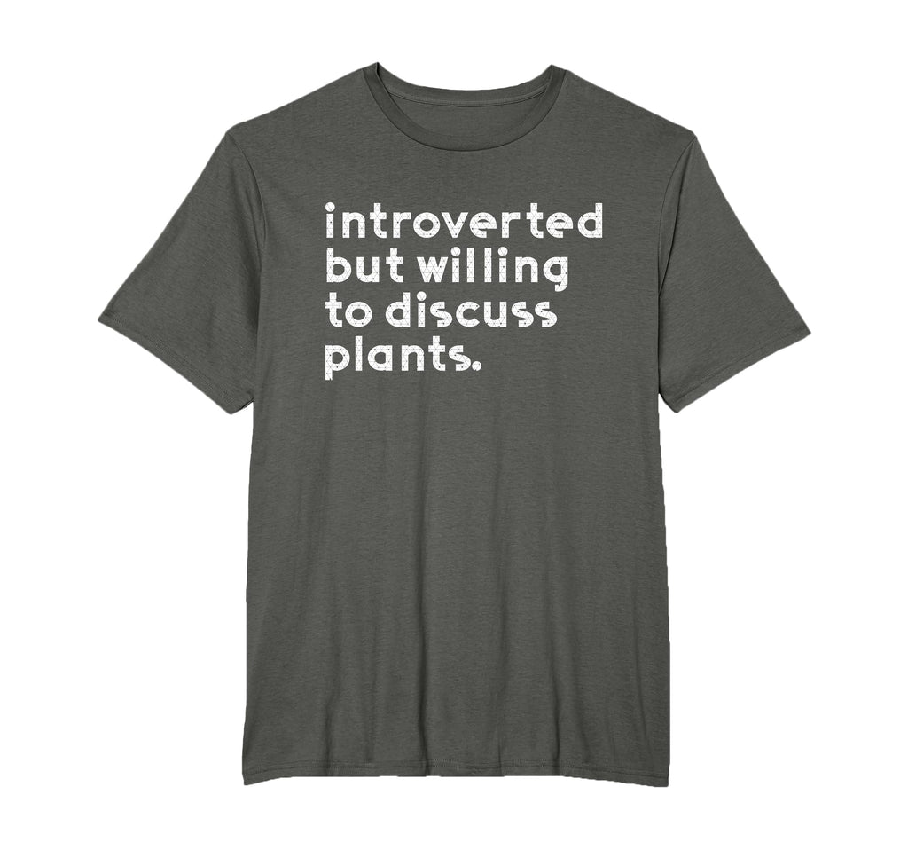 Introverted But Willing To Discuss T-Shirt - Novelty Apparel Men Women - T-Shirt, Sweatshirt, Hoodie