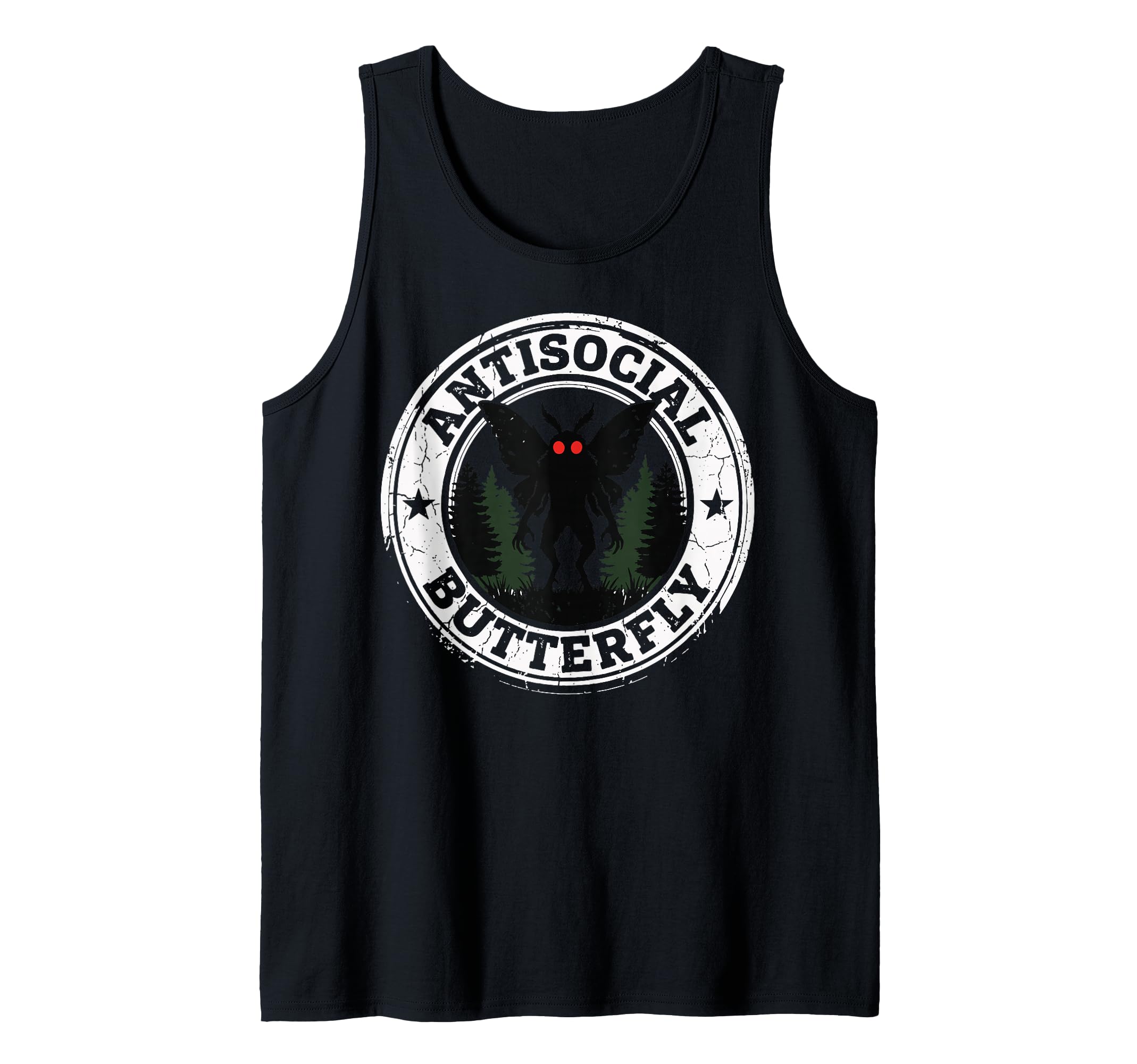 Cryptid Cryptozoology Mothman Introvert Sweatshirt - Unique Graphic Unisex - T-Shirt, Sweatshirt, Hoodie