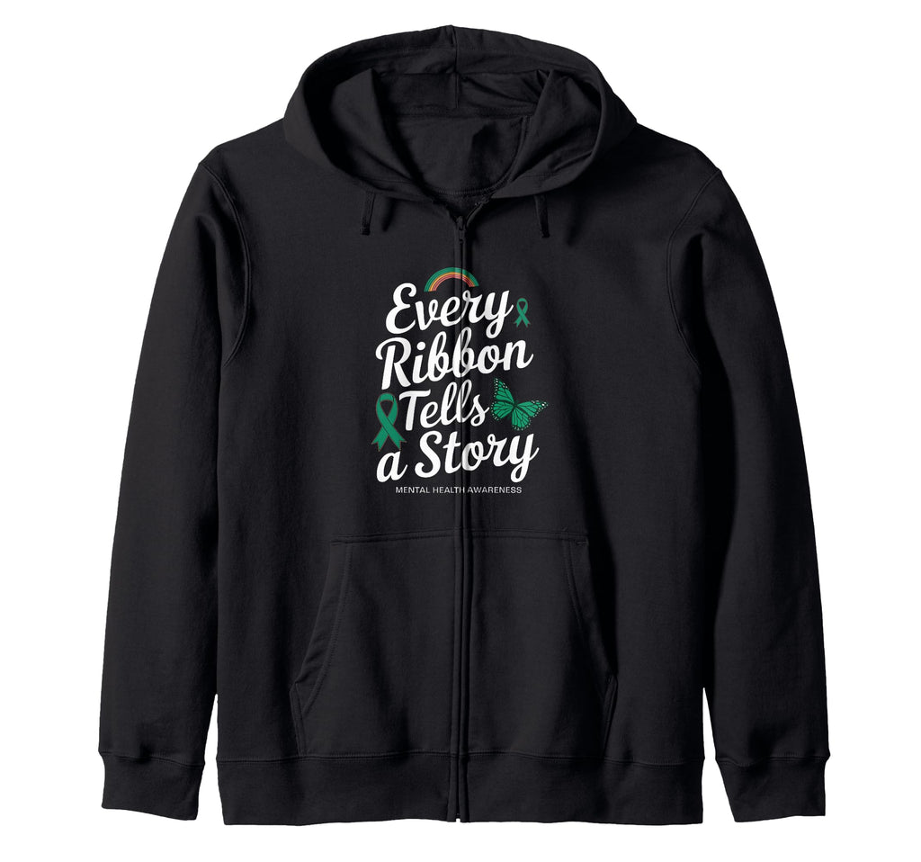 Mental Health Awareness Month Green Sweatshirt - Novelty Apparel Men Women - T-Shirt, Sweatshirt, Hoodie