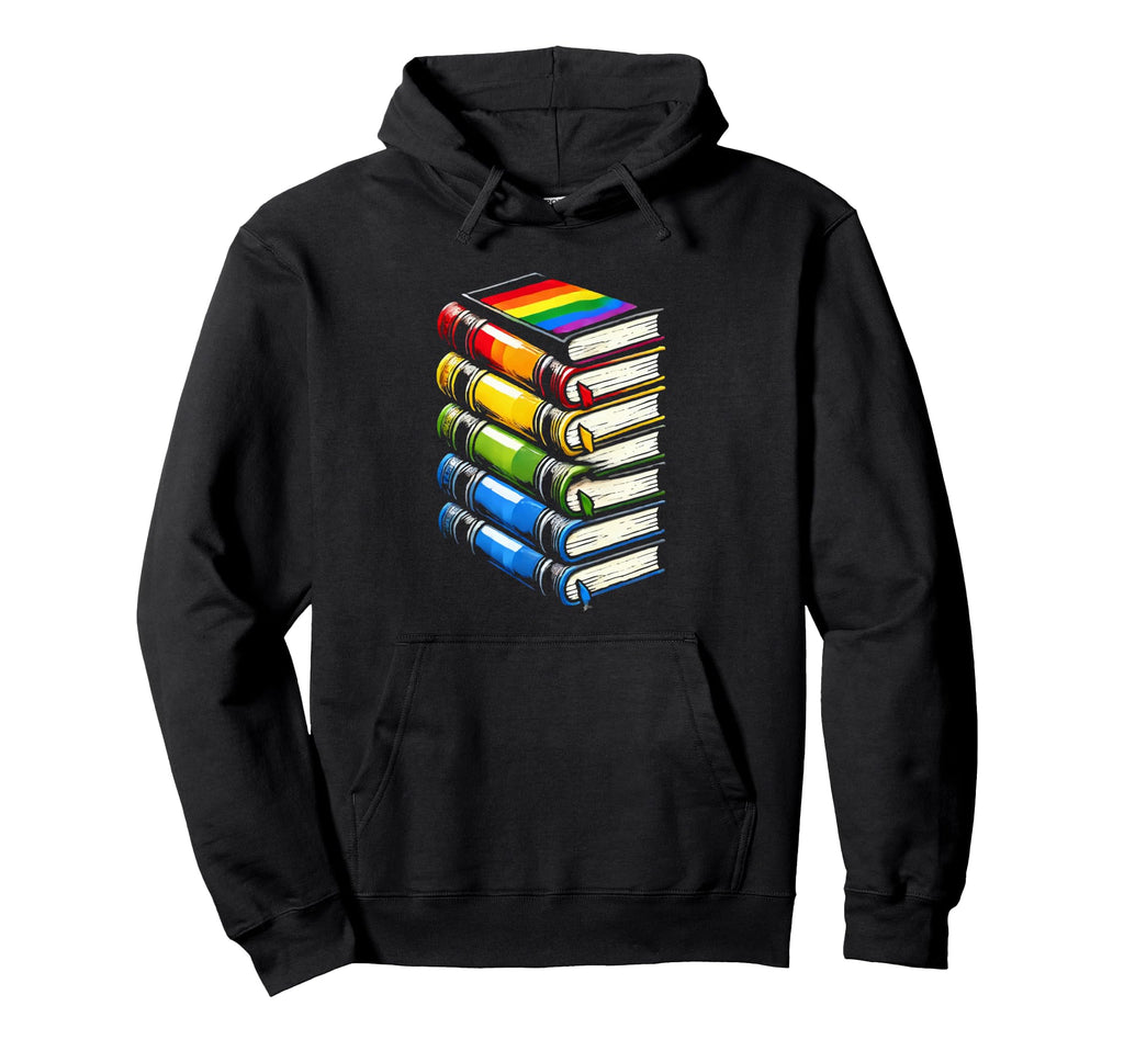 Lgbt Librarian Library Book Reading Hoodie - Aesthetic Graphic for Adults - T-Shirt, Sweatshirt, Hoodie