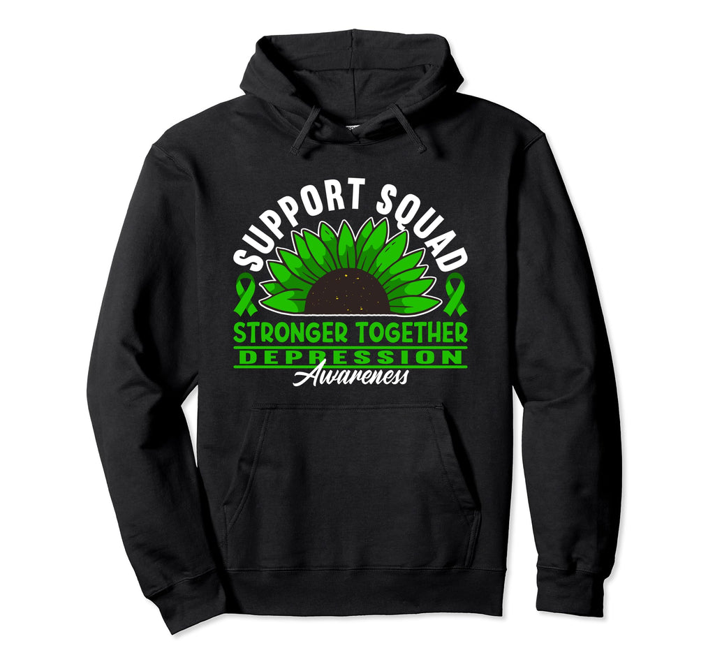 Support Awareness Squad I Mental Health Hoodie - Custom Art Print Unisex - T-Shirt, Sweatshirt, Hoodie