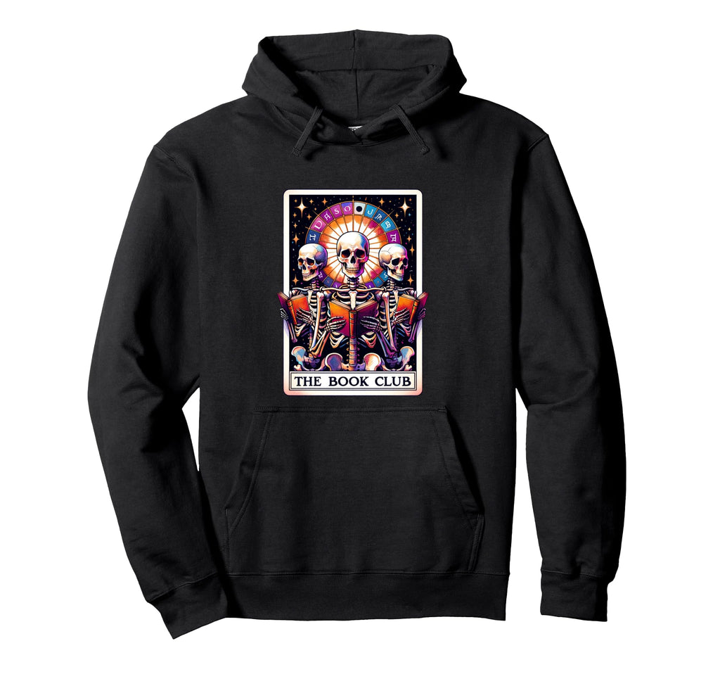 Reader Tarot Card Book Lover Club Hoodie - Fun Novelty Design Men Women - T-Shirt, Sweatshirt, Hoodie
