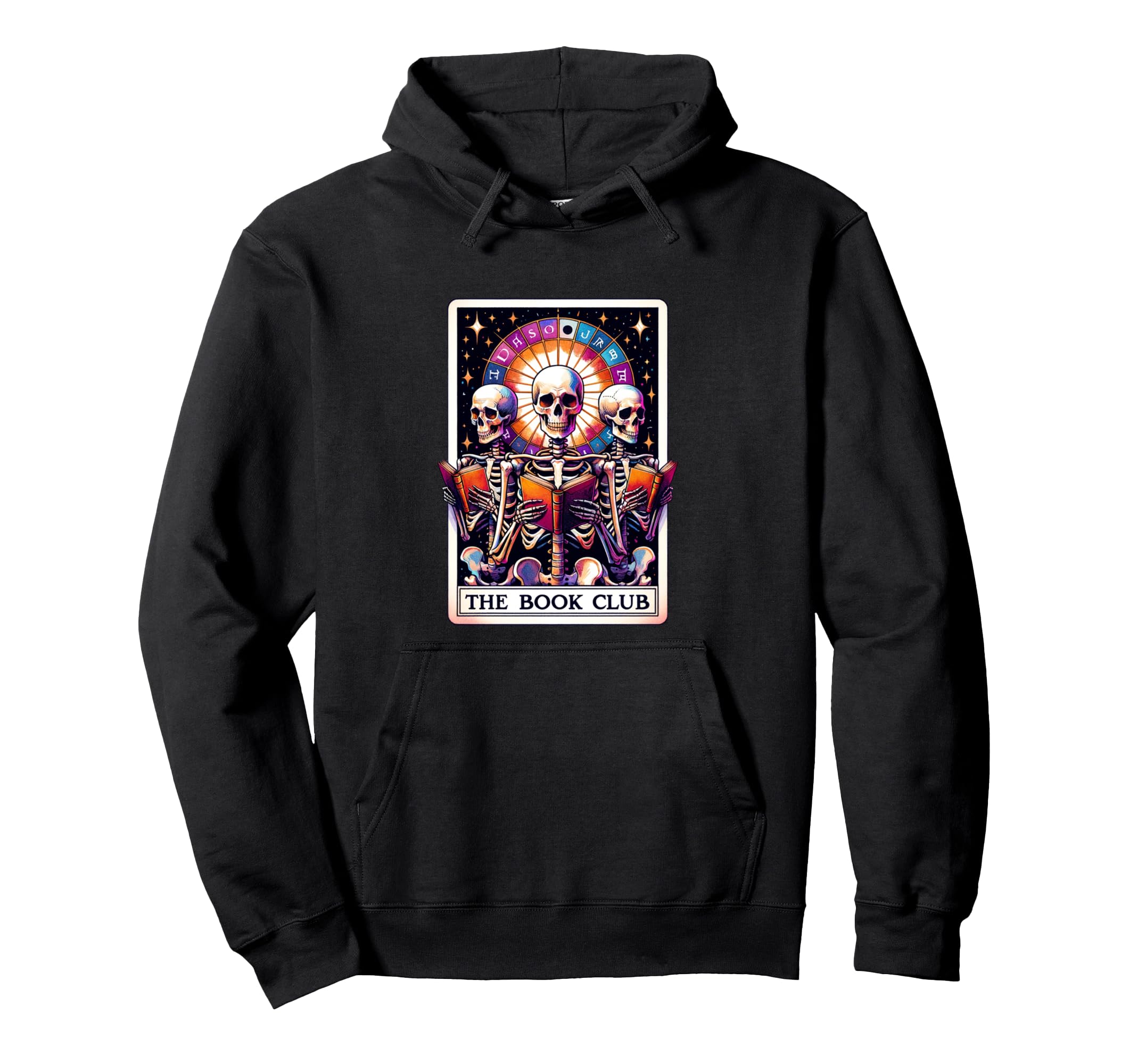 Reader Tarot Card Book Lover Club Hoodie - Fun Novelty Design Men Women - T-Shirt, Sweatshirt, Hoodie