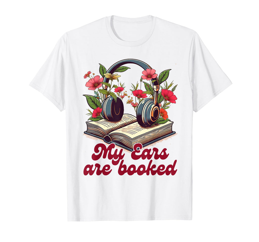 Audiobook Lover Bookish Headphones My T-Shirt - Unique Graphic for Adults - T-Shirt, Sweatshirt, Hoodie