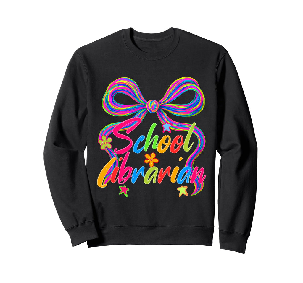 School Librarian Book Lover Bookish Sweatshirt - Streetwear Style Unisex - T-Shirt, Sweatshirt, Hoodie